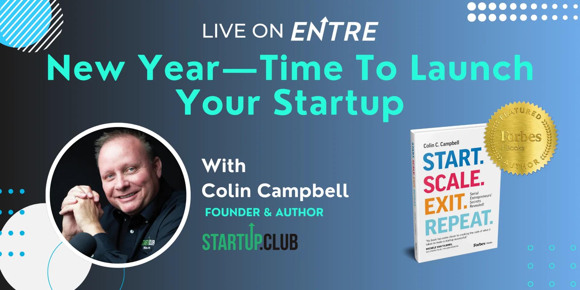 New Year—Time to Launch Your Startup